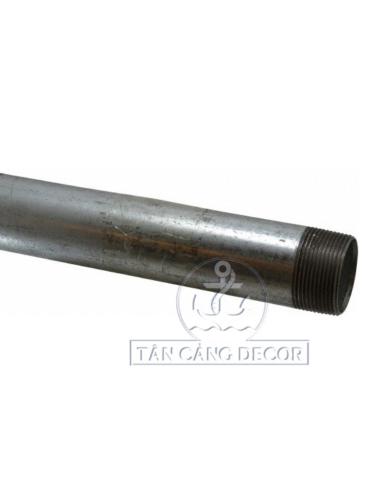 Ống nước Fi 27 tiện ren 1 đầu