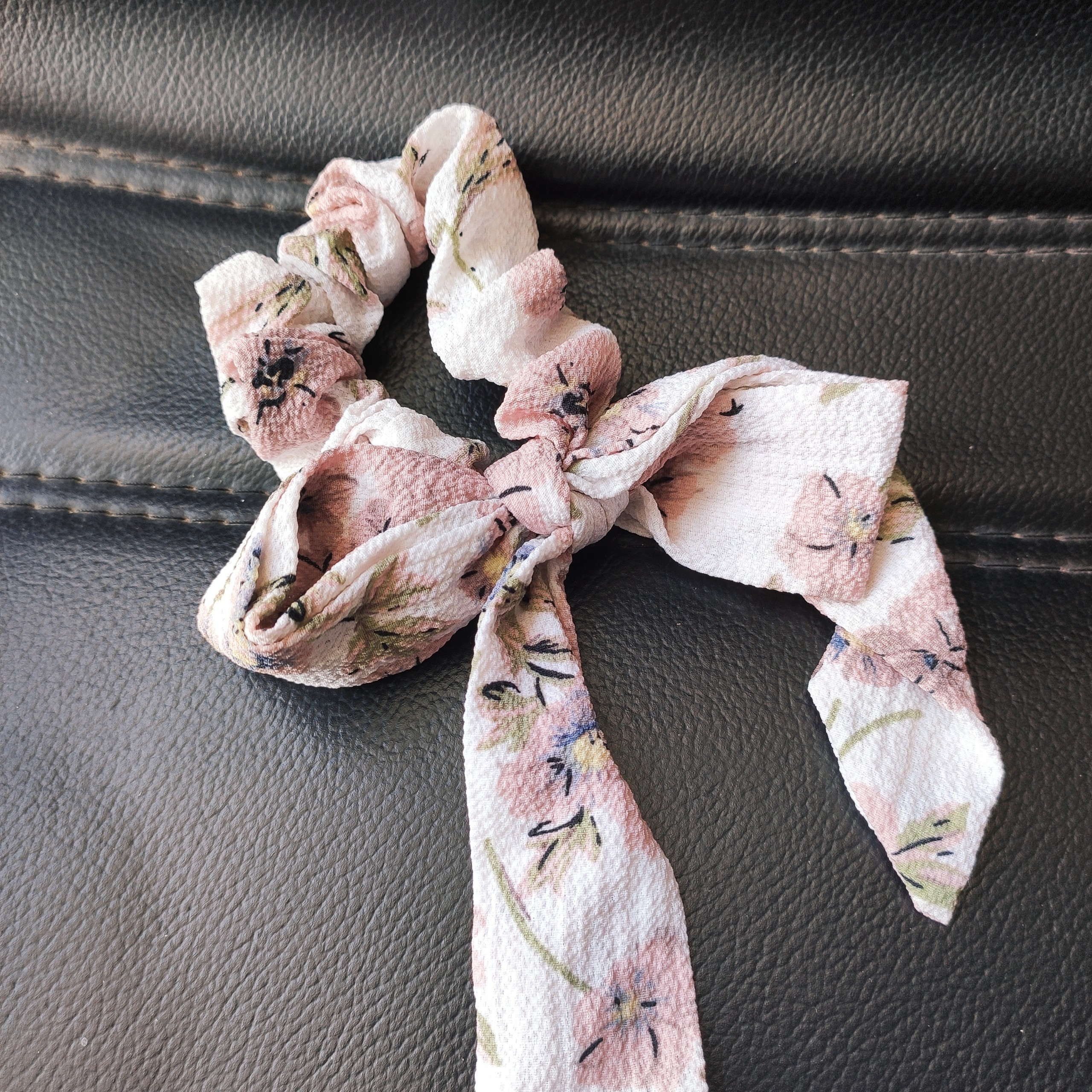 Cột Tóc Nữ Scrunchies Nơ Hoa Hàn Quốc siêu xinh