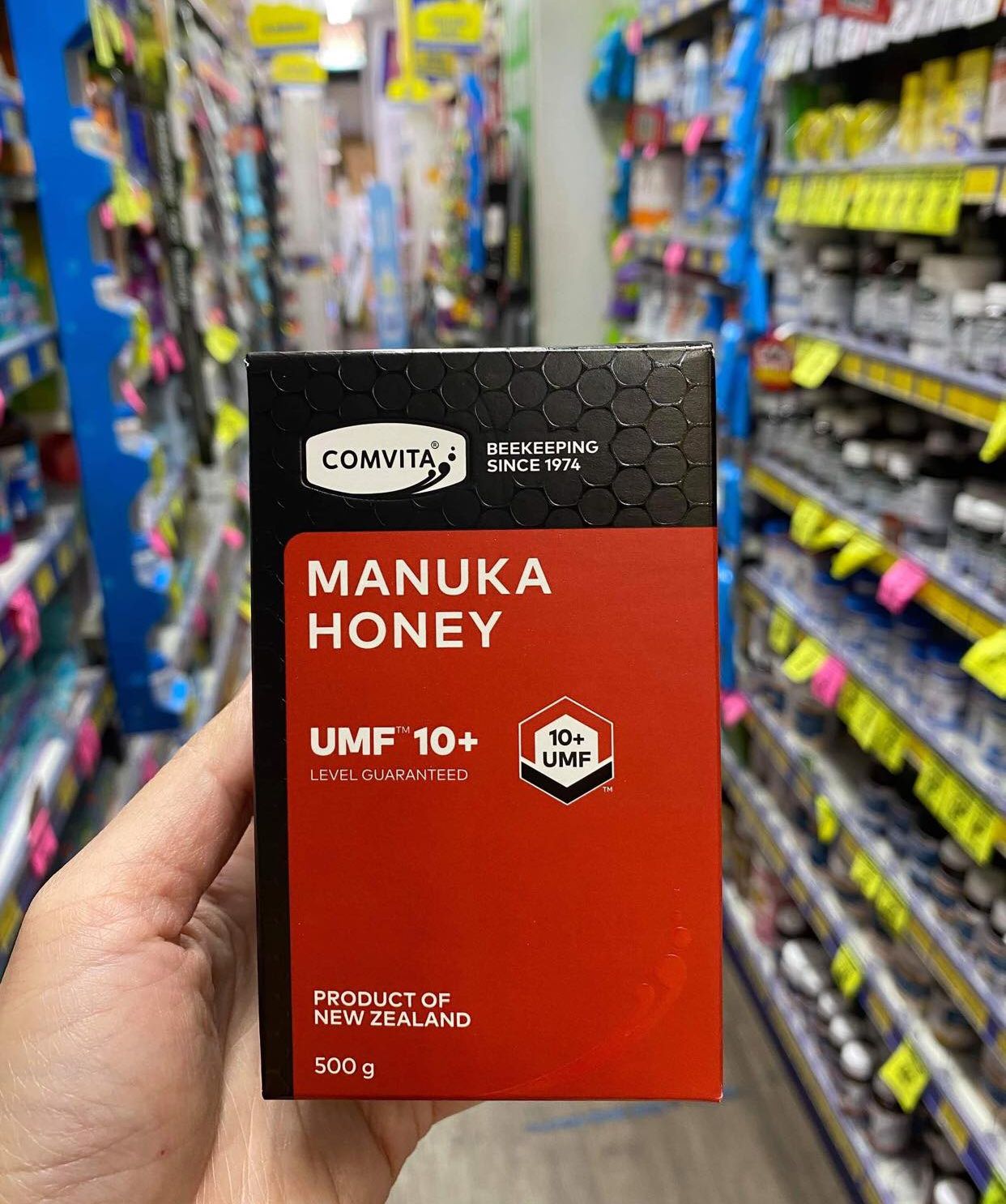 Mật ong manuka comvita honey umf 10+ 500gr