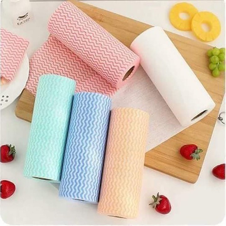 Bộ 5 cuộn 250 khăn giấy lau bếp đa năng HL693
