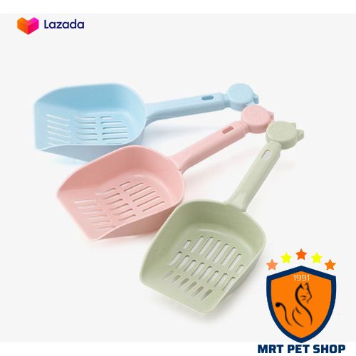 ( KHUYẾN MÃI ) Xẻng xúc cát phân mèo 0076