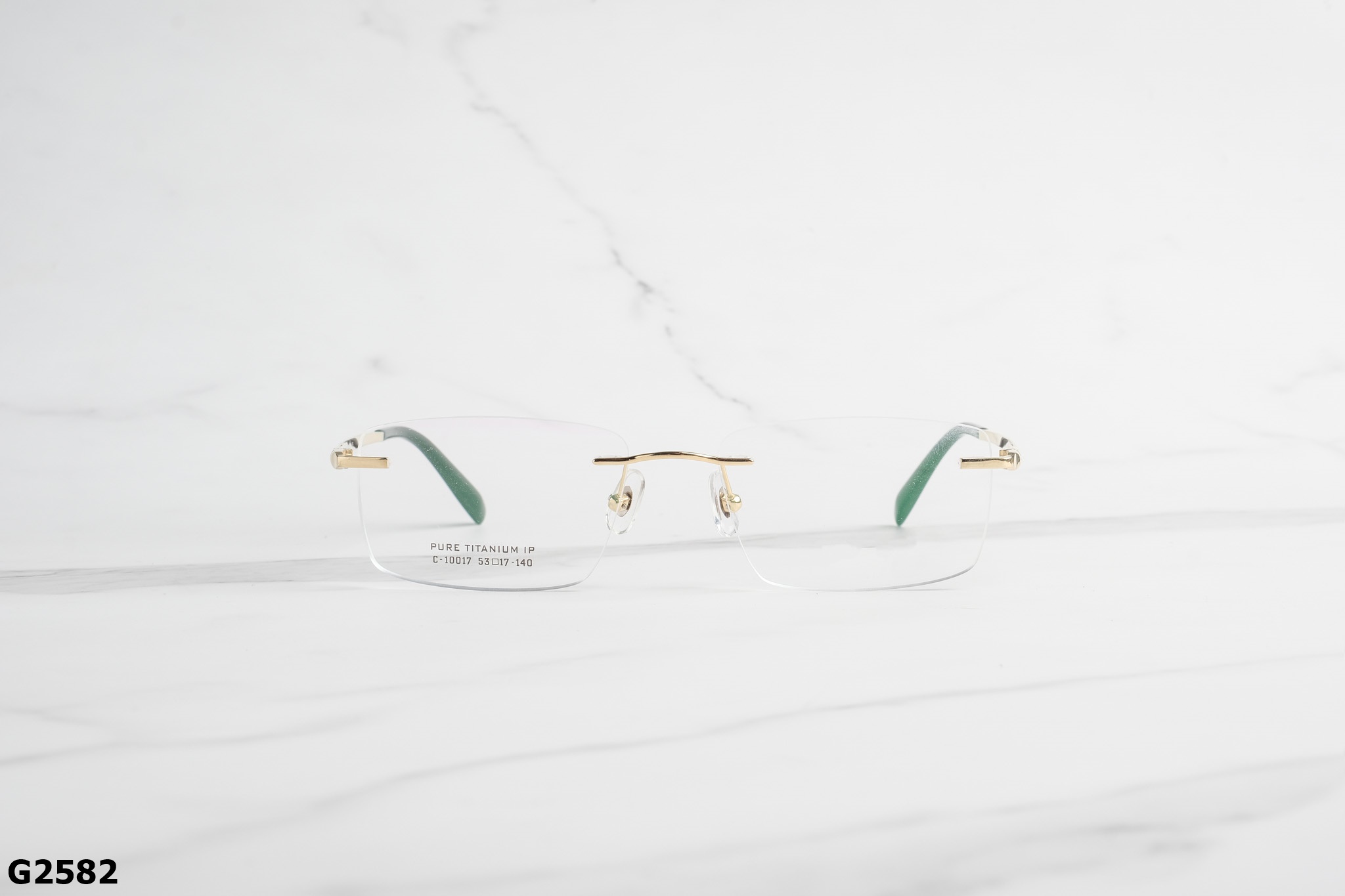 Gọng Kính Khoan Không Viền Titanium Shady Unisex G2582