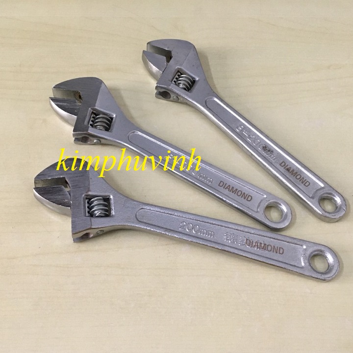 01 MỎ LẾT  8IN (200mm) - MỎ LẾT NHỎ SIẾT BULON