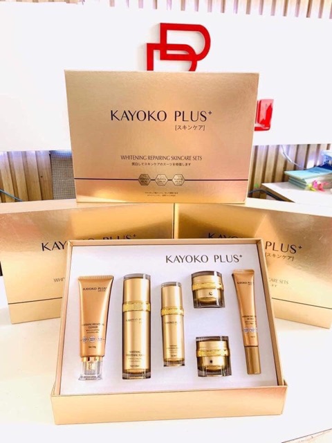 Set 5 món Kayoko vàng tri. nám. và tàn nhang.