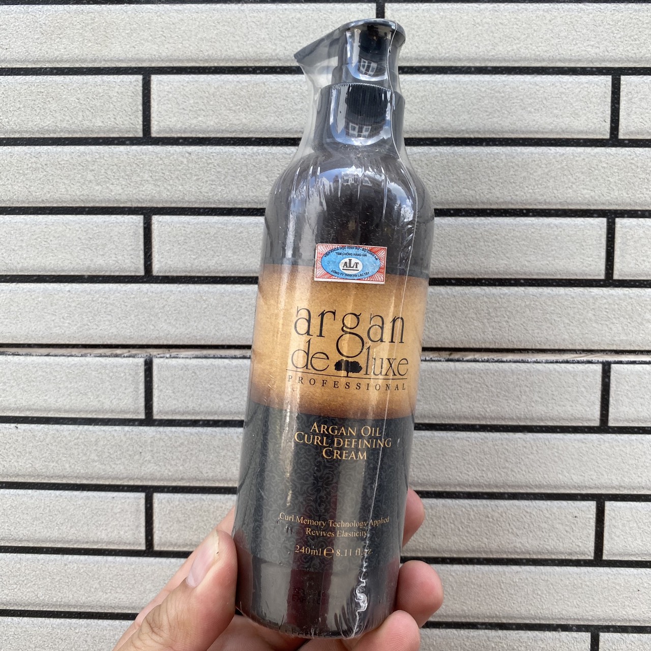 [HCM]Kem tạo kiểu tóc uốn xoăn ARGAN DELUXE Curl Defining Cream 240ml