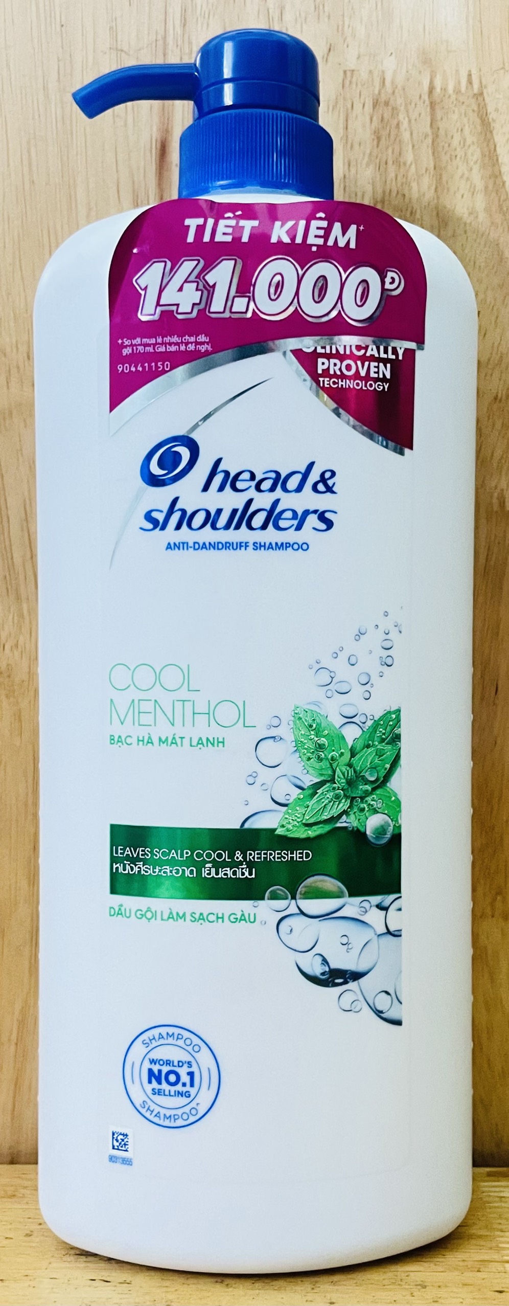 Dầu Gội HEAD & SHOULDERS BẠC HÀ 1.2 Lít - BACH HOA HV