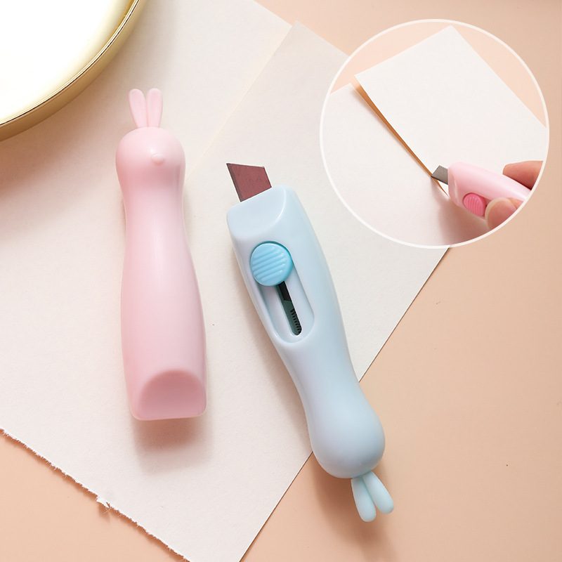 Dao rọc giấy cỡ nhỏ (Hình thỏ) mini - Cầm chắc tay