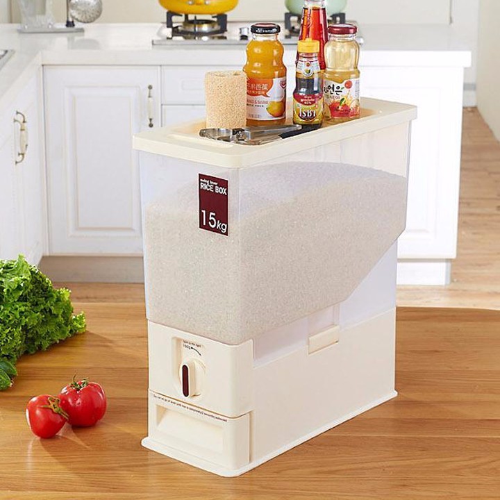 Thùng Đựng Gạo Thông Minh 15kg