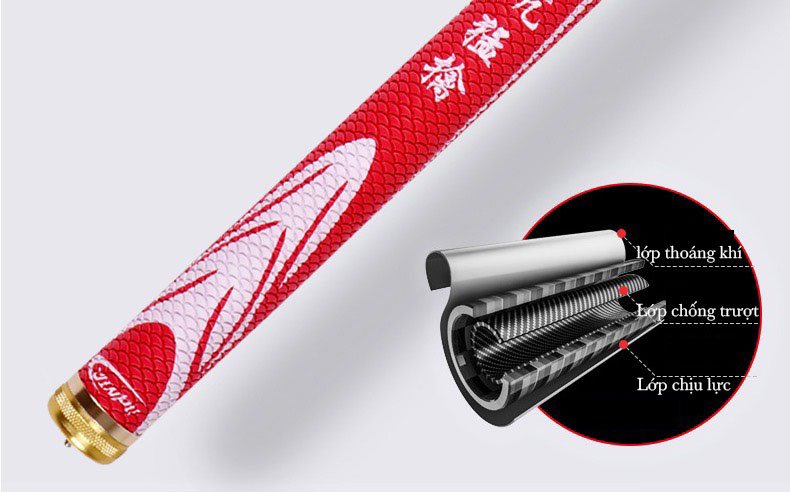 Cần câu tay Đế Vương 8H