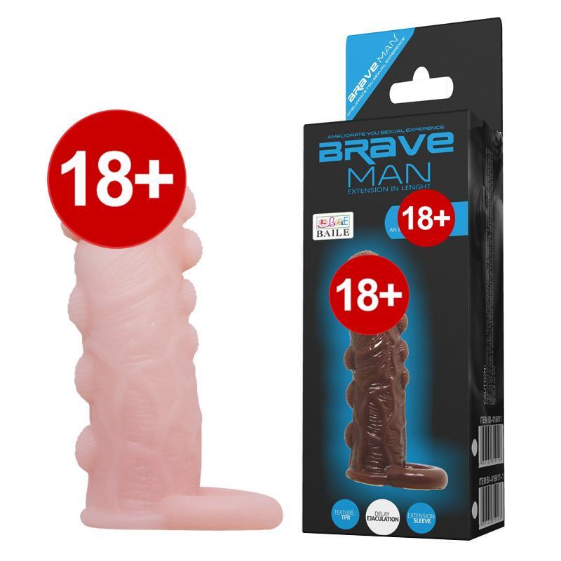 Bao cao su Bộ massage an toàn cho người lớn- Tăng Kich Thước Kéo Dài Thời Gian Gai - 1 Cái -Baile Shop- giá rẻ