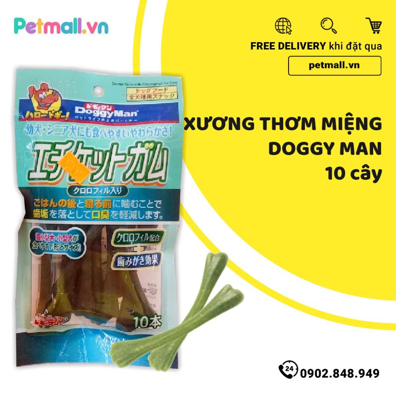 Xương thơm miệng DoggyMan - 10 cây