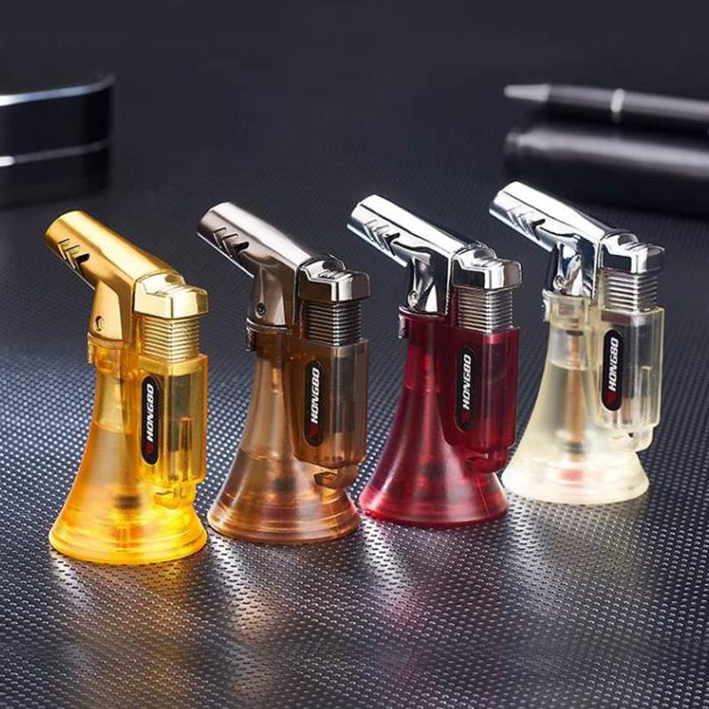 Vỏ Hộp Quẹt Bật Lửa khò 1 tia Hongbo BK854, kiểu dáng độc đáo mới lạ, lửa khò cực mạnh - nhiều màu   (KHÔNG GAS, KHÔNG XĂNG)