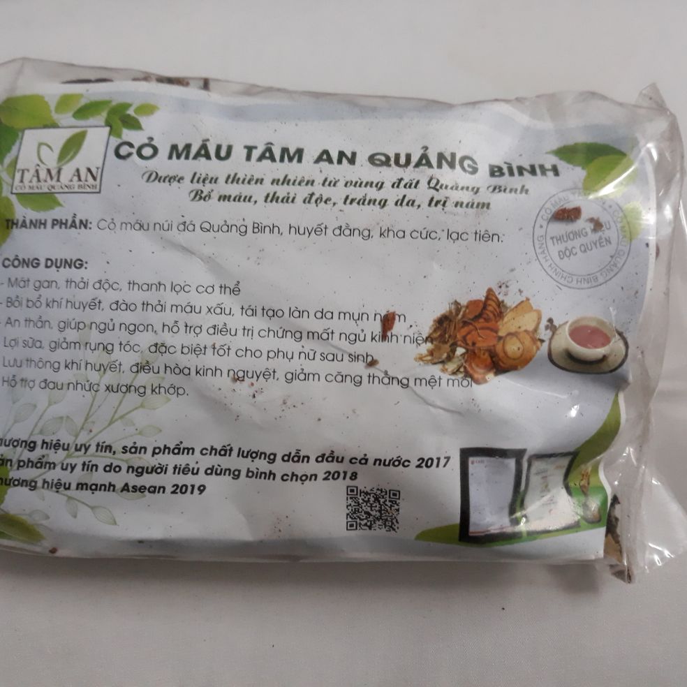 Cỏ máu Tâm An đẹp da, thải độc