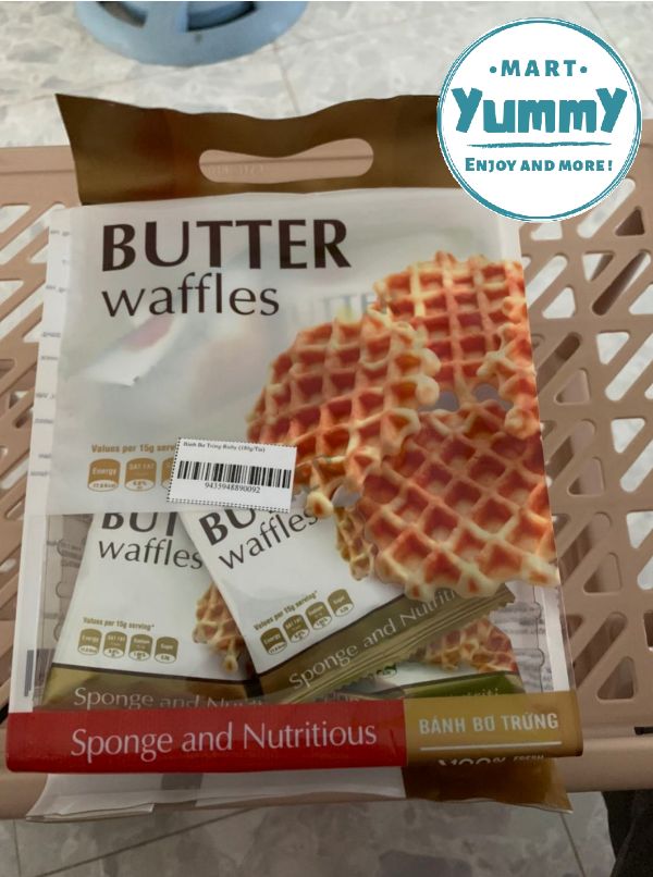 Bánh bơ trứng Butter Waffles Richy 180gram (Bánh Butter Waffles Richy)