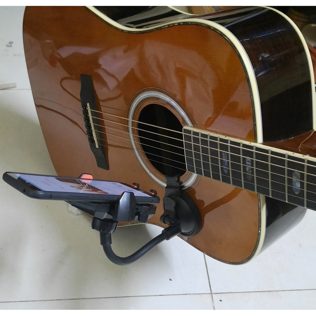 giá đỡ điện thoại đàn guitar
