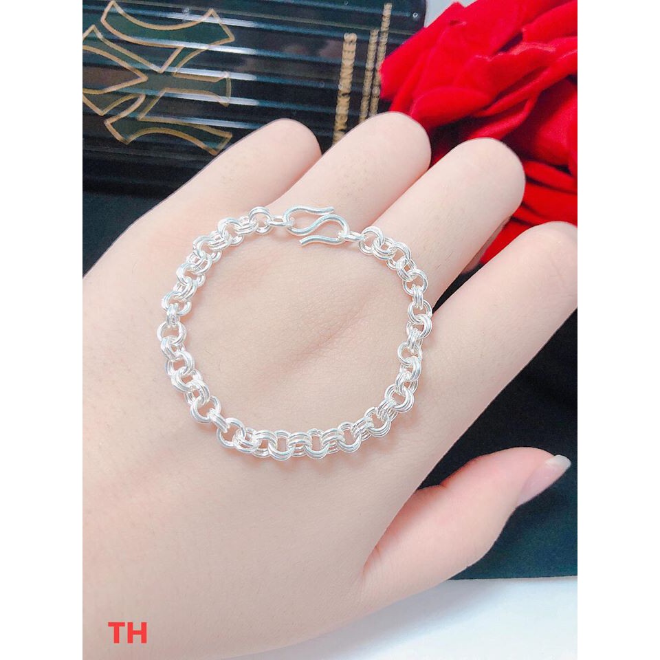 Lắc tay gạo cho bé bạc ta nguyên chất giá yêu