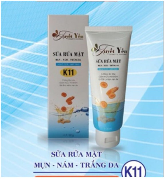 Sữa rửa mặt Tuyết Yến 100g