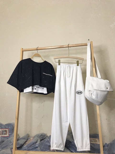 Quần boom jogger Spun siêu chất