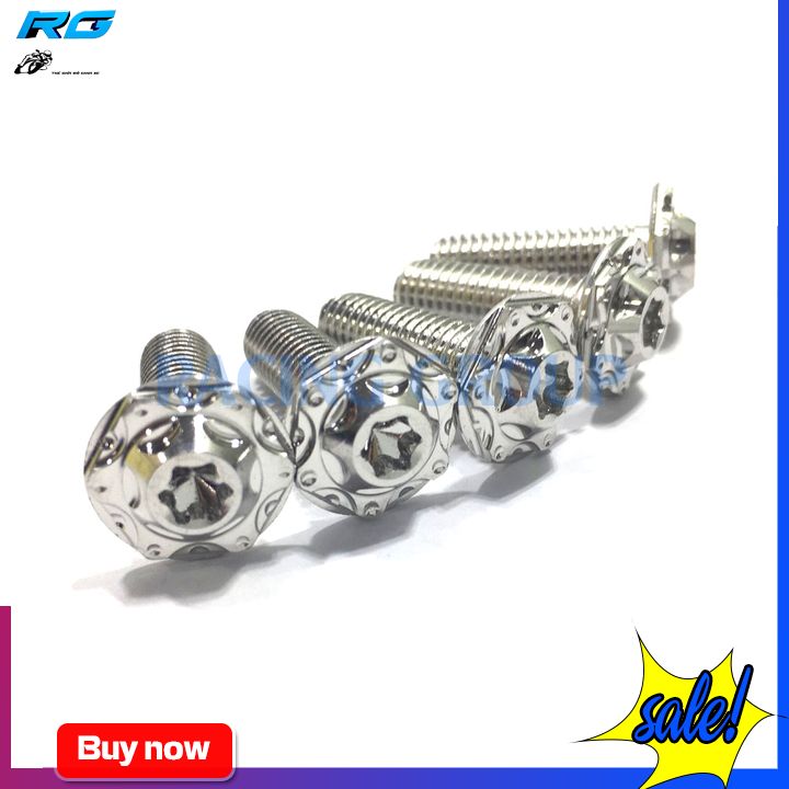 Ốc 8li25 Inox Gắn Xe Máy Nhiều Loại (Giá 1 Con)