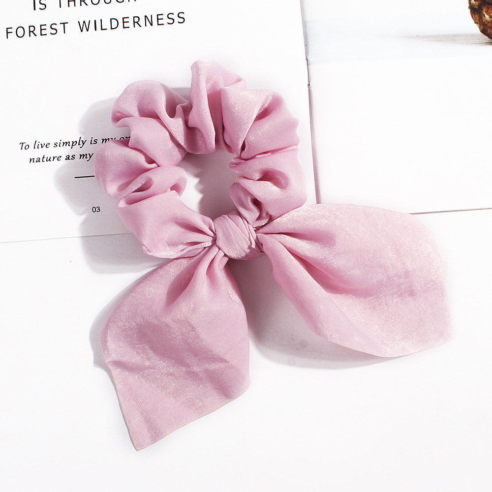 Dây Buộc Tóc Scrunchies Vải Mềm