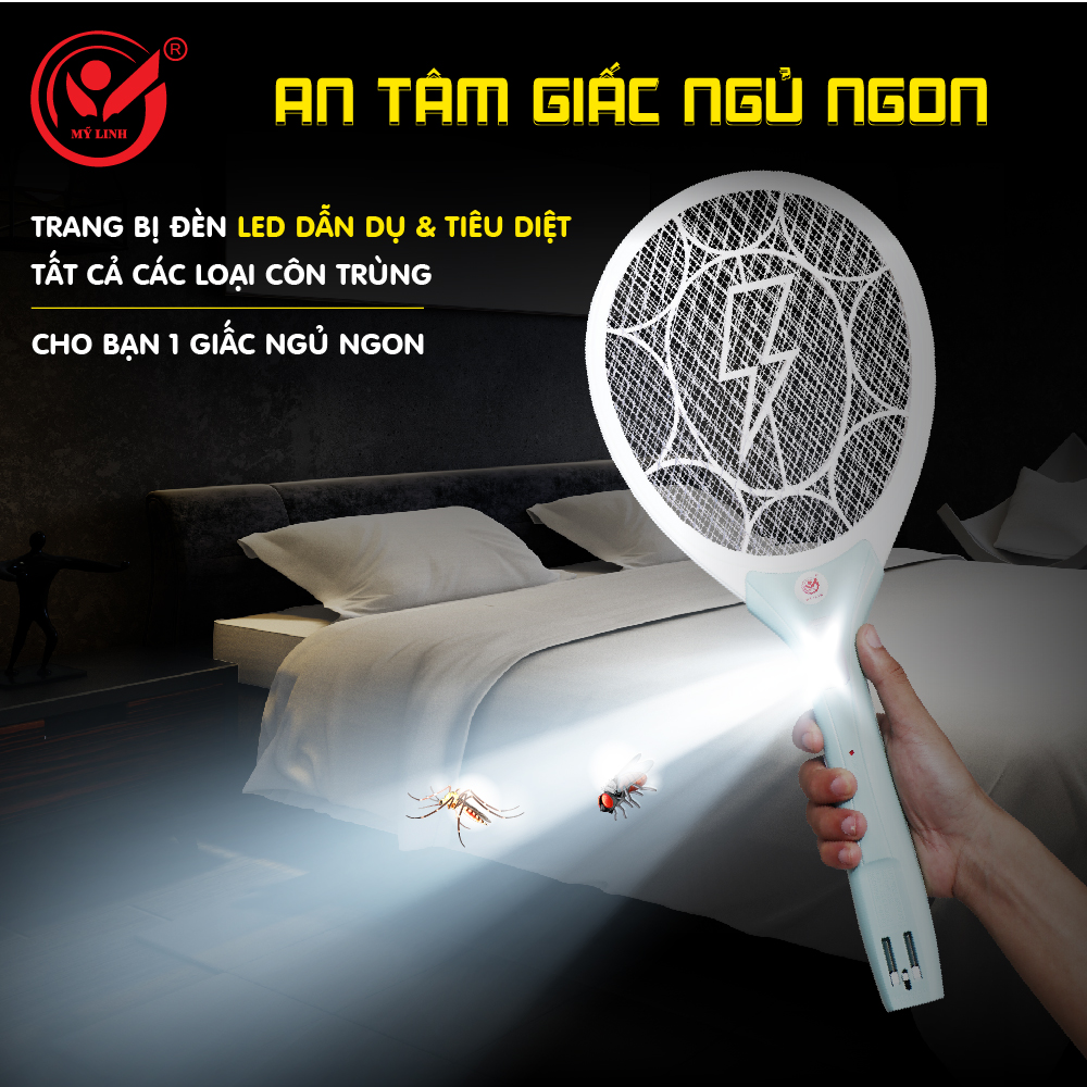 VỢT MUỖI MỸ LINH CAO CẤP 6288