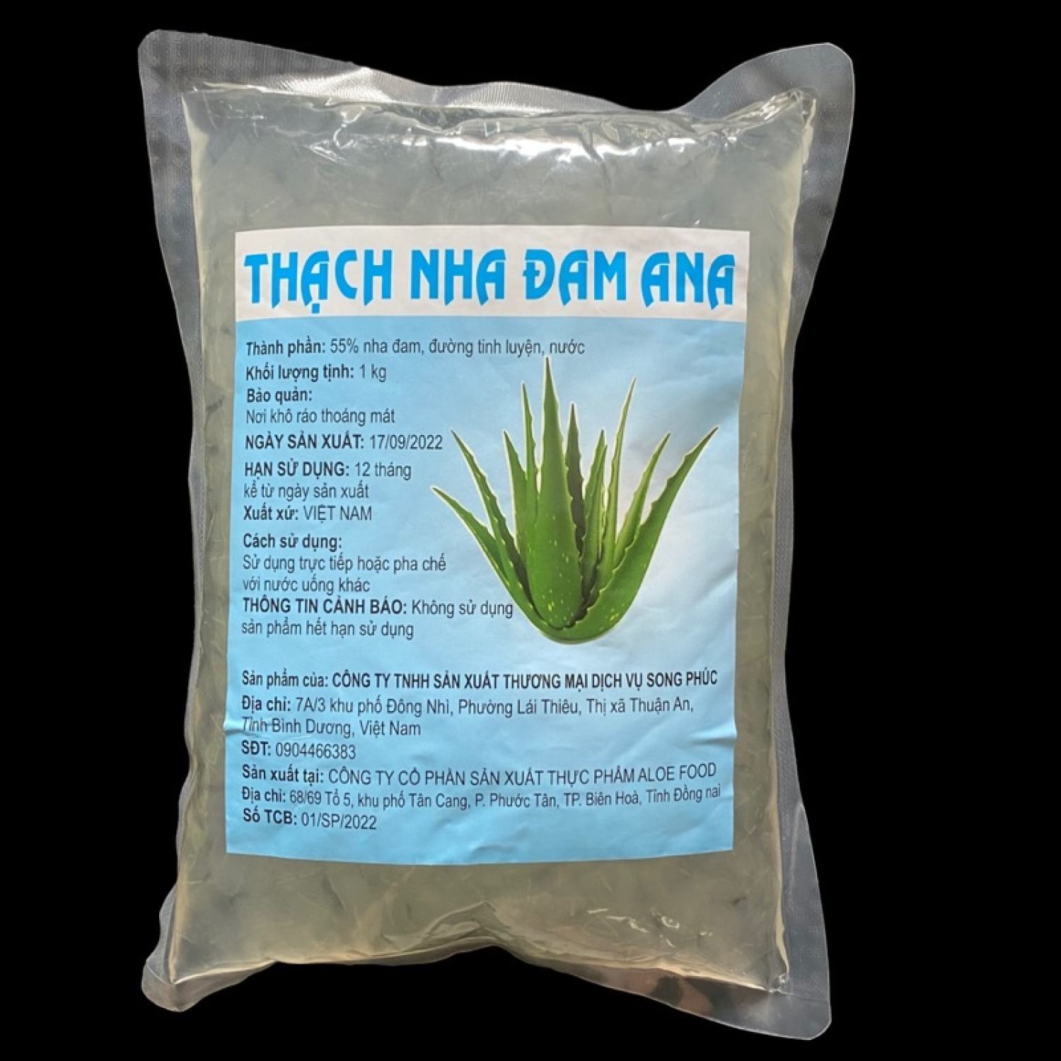 Thạch Nha Đam Ana Túi 1Kg