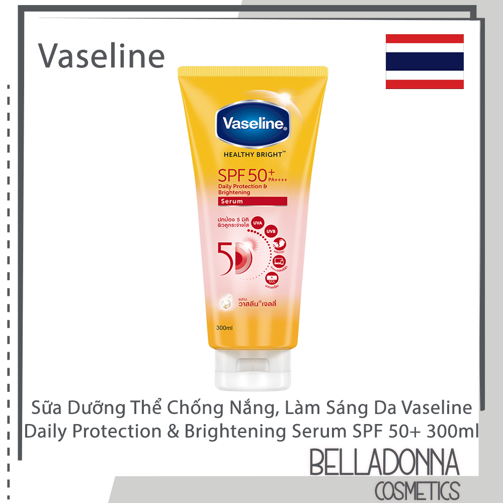 Vaseline Healthy Bright Daily Protection & Brightening Serum SPF 50+ 300ml