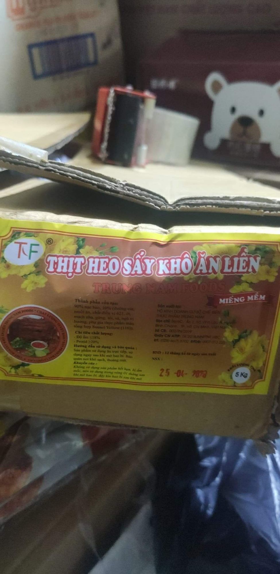 500gr bò khô sợi ( heo giả bò)