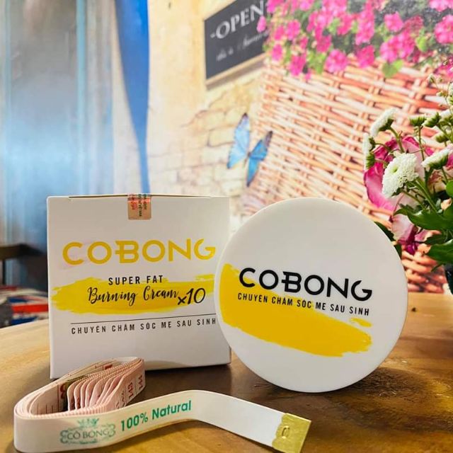Kem Tan Mỡ Cô Bông 150g Giảm Mỡ Bụng [ Kèm Thước Dây ]