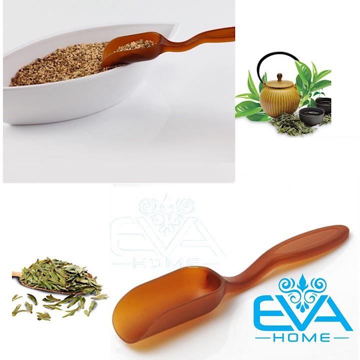 Muỗng Múc Trà Nhựa Nâu Teaspoon