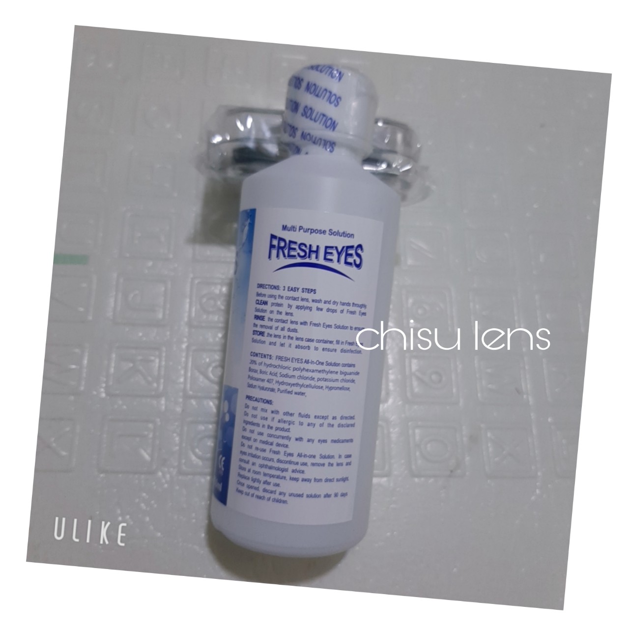 Nước ngâm rửa lens (kính áp tròng) 150ml