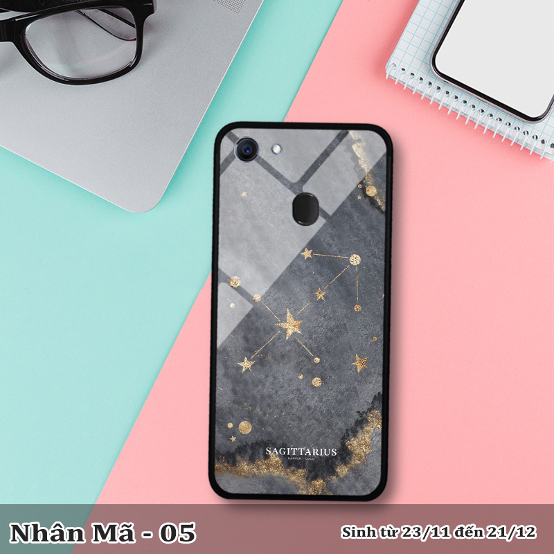 Ốp kính OPPO F5 YOUTH in cung hoàng đạo
