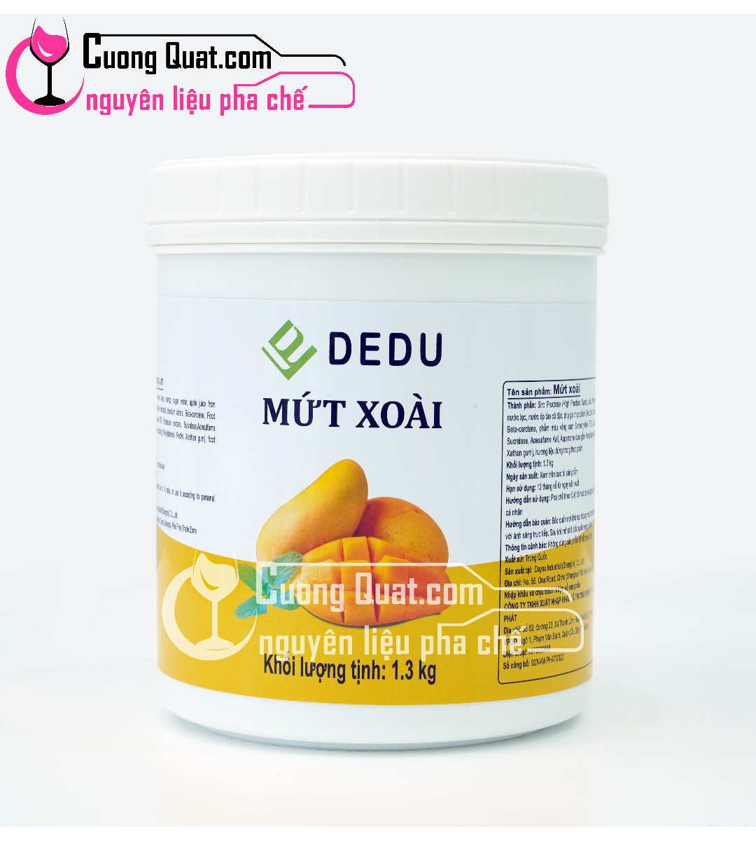 Mứt Dedu Nhiều Mùi