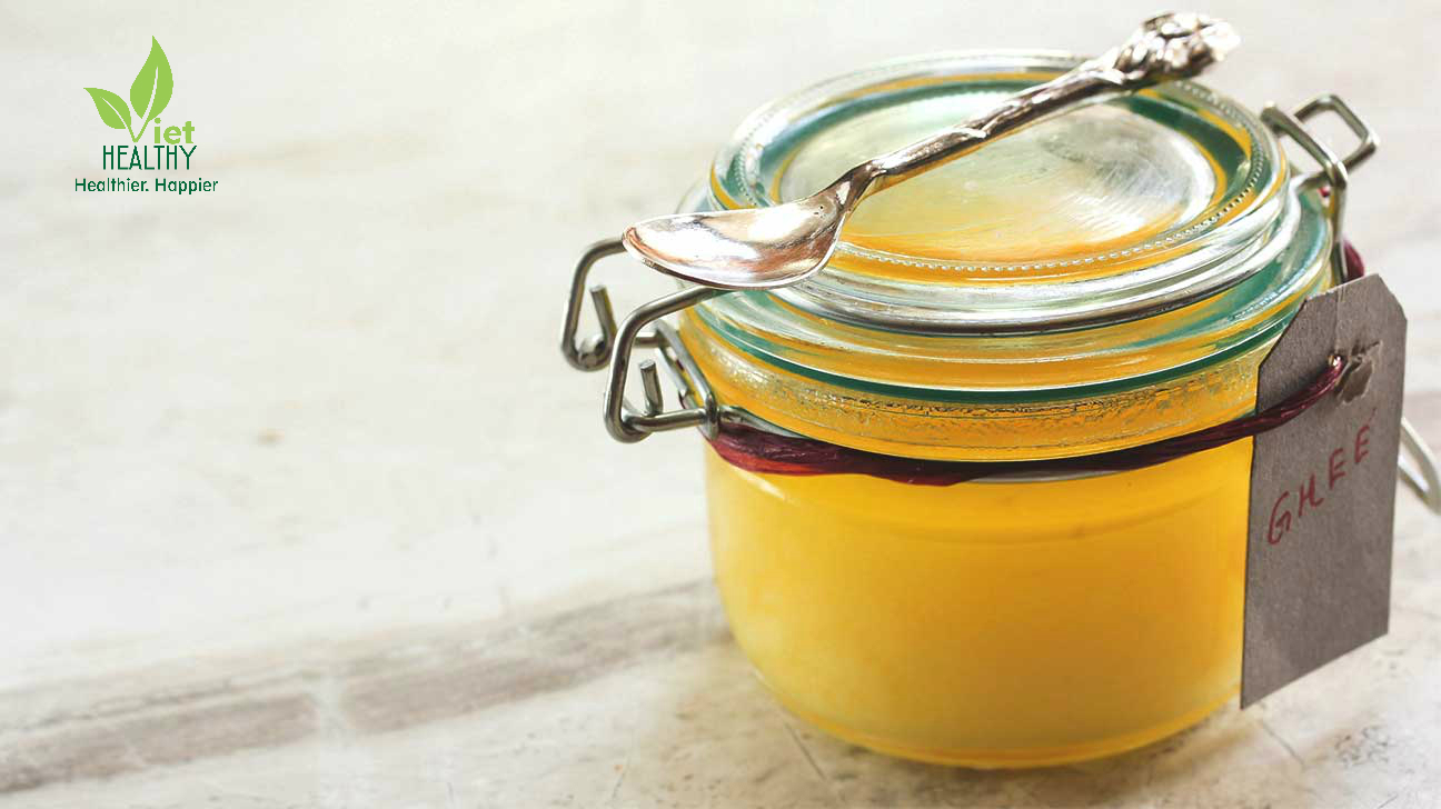Dầu dừa Ghee 1 lít VietHealthy (Túi tiện lợi)