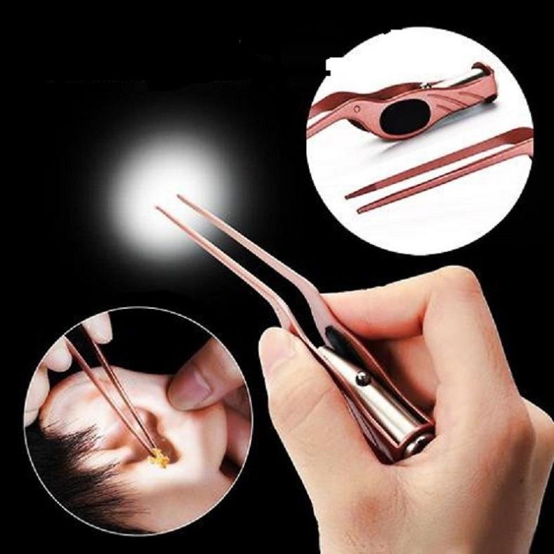 Bộ Dụng Cụ Lấy Ráy Tai Có Đèn
