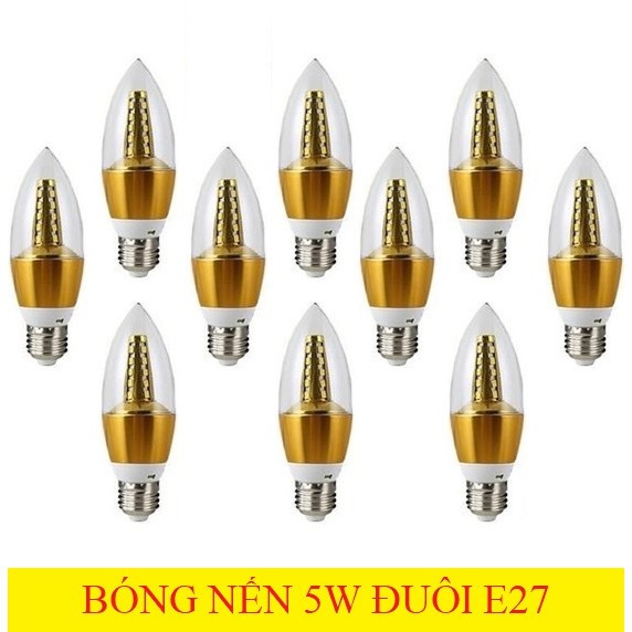 BÓNG NẾN ĐUI E14 VÀ ĐUI E27 GIÁ SIÊU RẺ