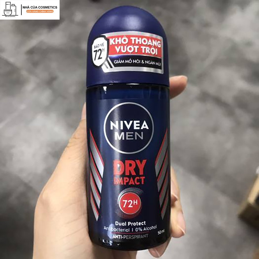 Lăn Ngăn Mùi Nam Khô Thoáng Nivea 50ml