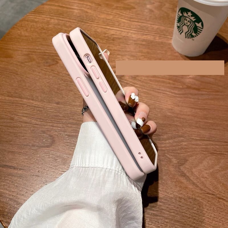 Ốp lưng iPhone 15 | 15 Plus Likgus Magic Smooth nhám mờ chống sốc , bảo vệ camera ( màu Hồng)