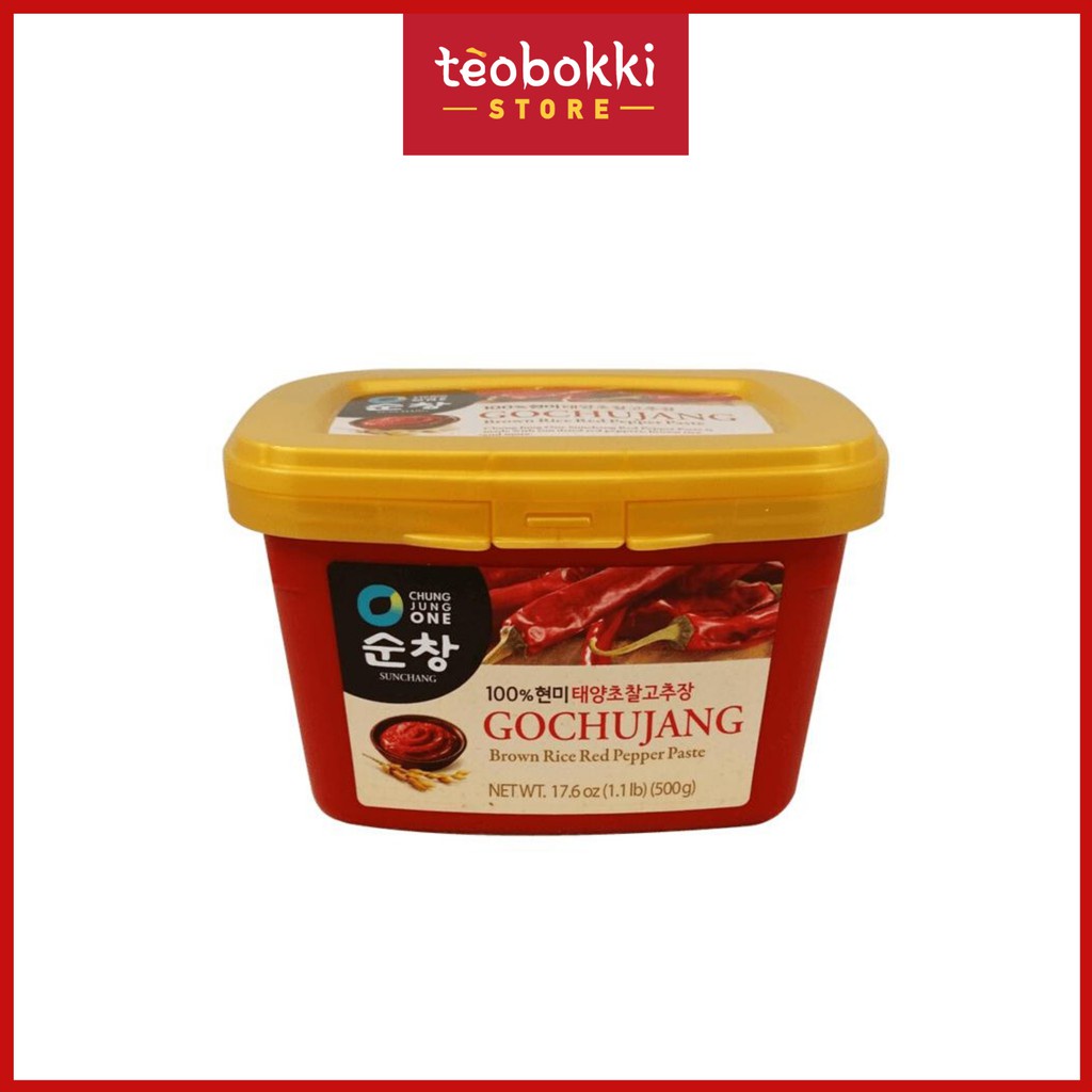Tương ớt Gochujang gạo lứt Chungjungone 200g, 500g