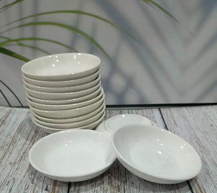 set 5 dĩa tương 6.5 cm, 9 cm
