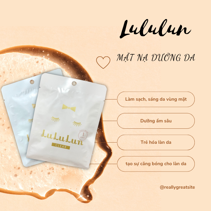 Mặt nạ dưỡng ẩm Lululun Face Mask Sheet 22ml
