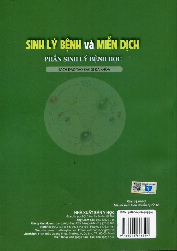 Sinh lý bệnh và miện dịch Phần sinh lý bệnh học (SĐTBSĐK)
