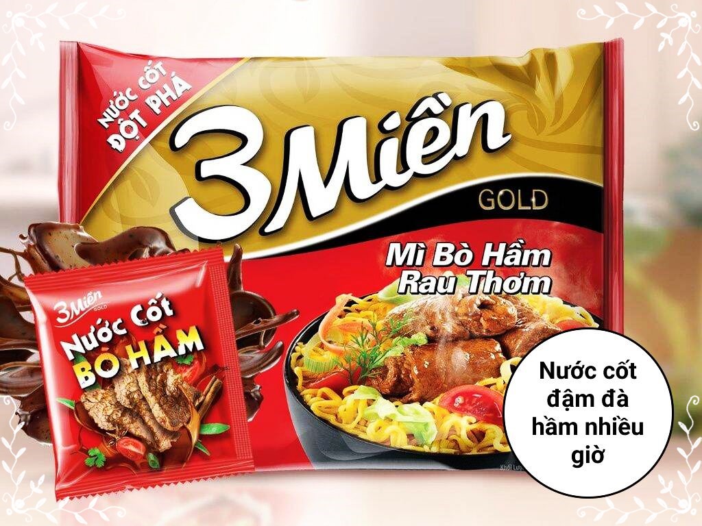 10 pack x 75g 3 pack gold cow Jean vegetable-bat Muoi