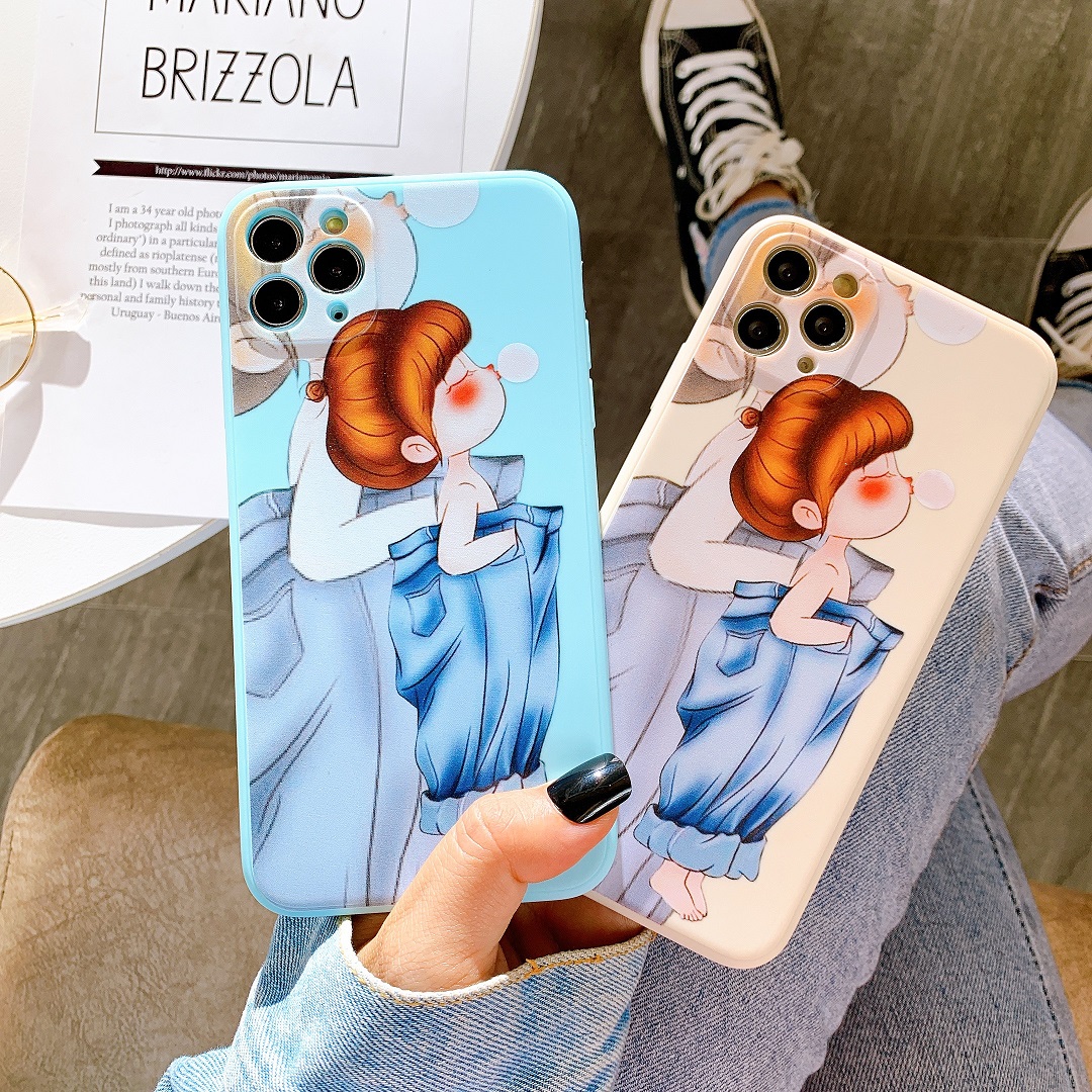 Ốp Lưng Silicon Bảo Vệ CAMERA Baby Cute !!!