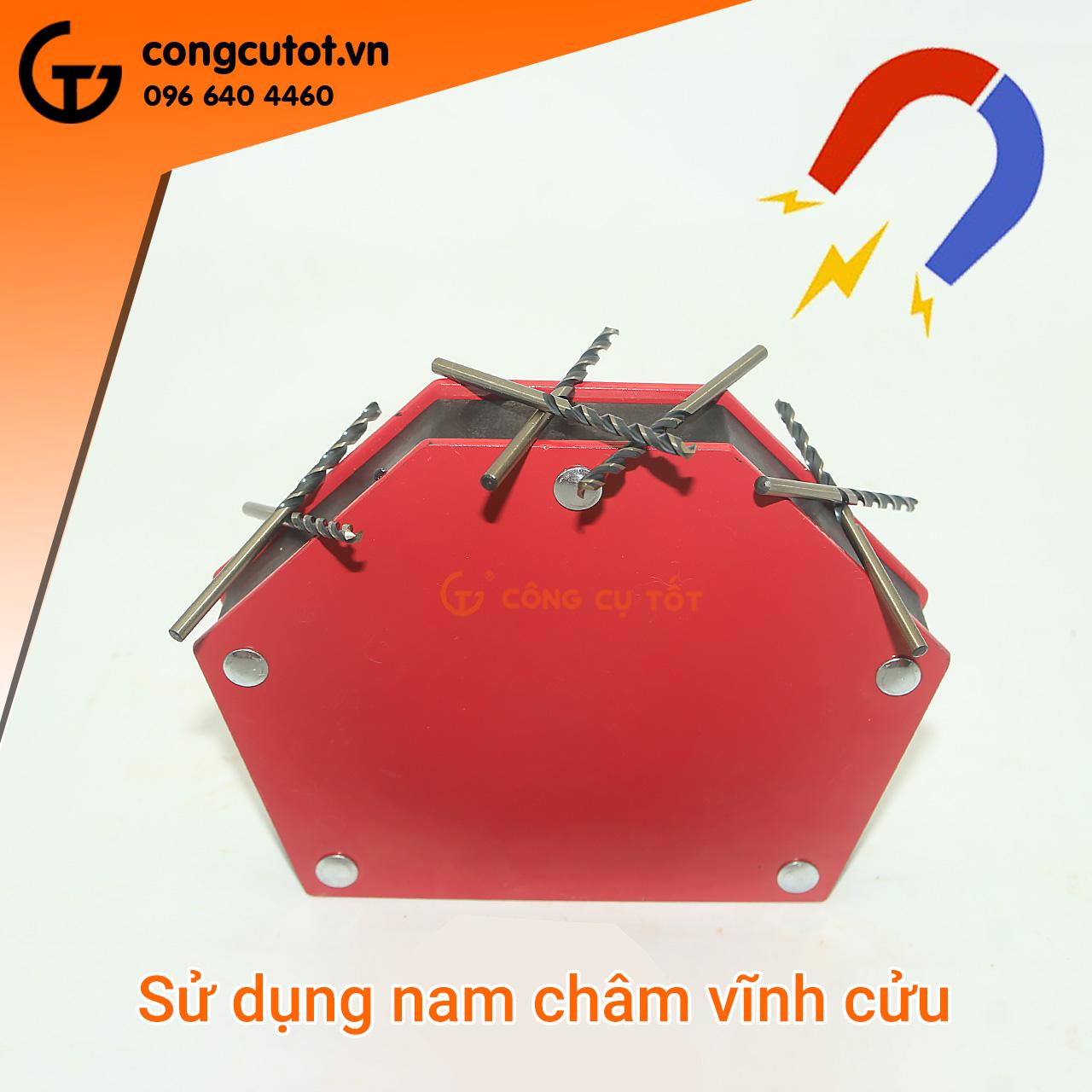 Bộ 2 ke góc nam châm đa giác 75Lbs