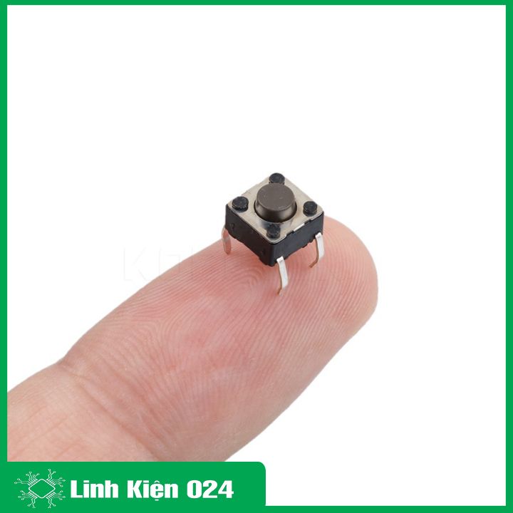 Combo 10 nút nhấn 4 chân 6x6x5mm