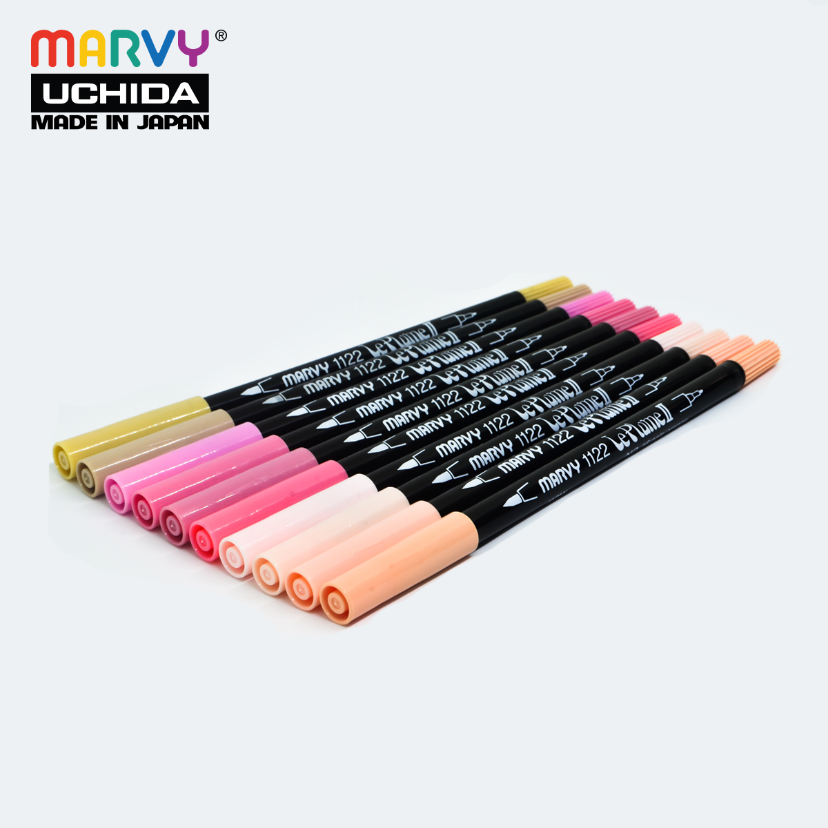 Bút Lông Hai Đầu MARVY 1122 Tone Da