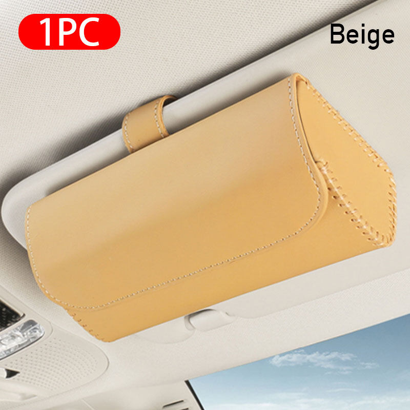 Car Glasses Case For Main Driving Sunglasses Holder Interior Accessiories