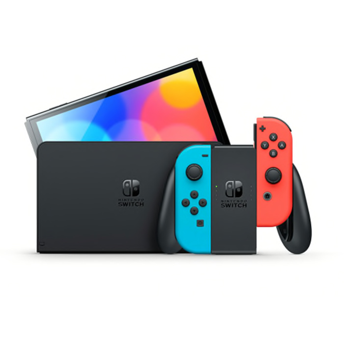 Máy Nintendo Switch Oled Model - Bảo hành 12 tháng +Tặng Dán Cường Lực & 1 cặp analog