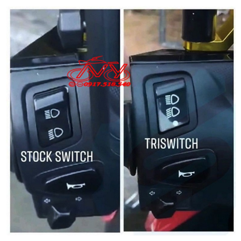 Công Tắc Tắt Đèn WAVE A 2021 , WAVE RSX 2021 ( Cos - Pha - Tắt )